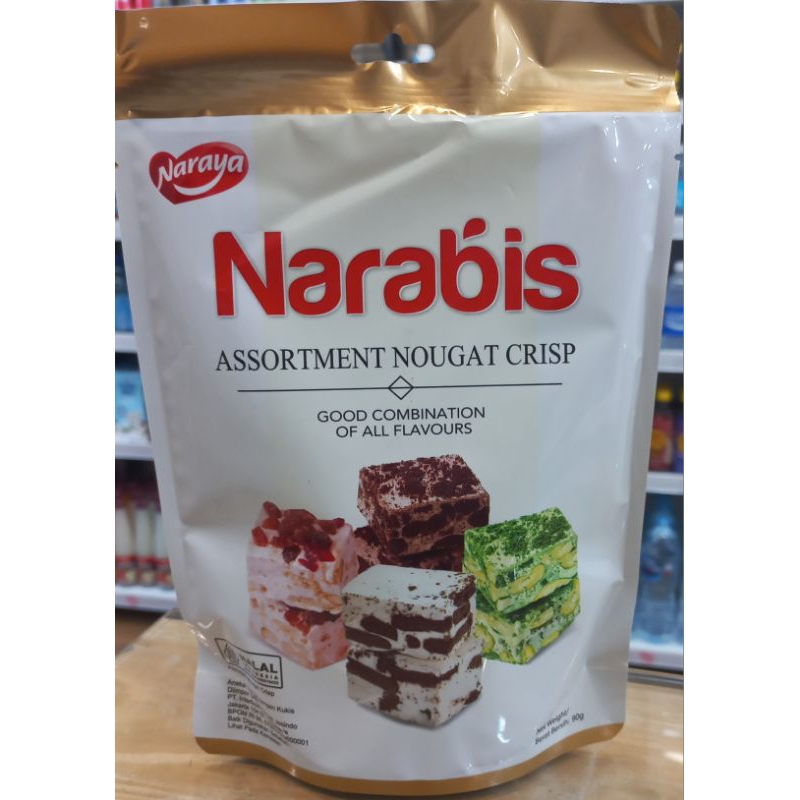 

Naraya Narabis Assortment Nougat 90gr