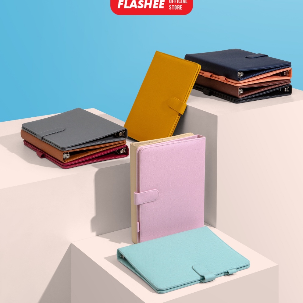 

SWS132 packingaman Flashee Binder Polos Eksklusif B5 26 Ring Agenda B5 Polos 26 Ring Levi Binder Organizer B5 Berkualitas Termurah