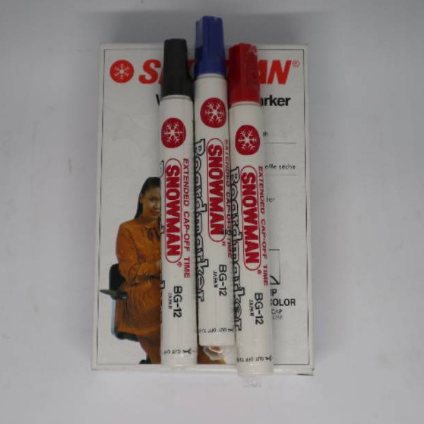 

BJY714 Terkece SeRI Spidol Whiteboard Snowman BG12