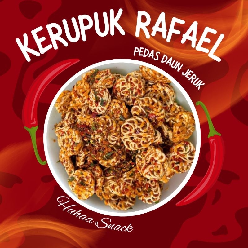 

Kerupuk Rafael viral 250g