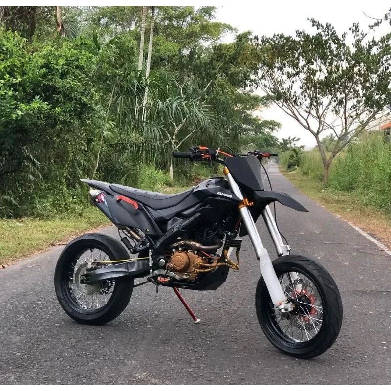 Limited Spakbor Supermoto Crf65,Crf85,Crf110 Pendek Minimoto Set Papan Nomer Crf250/110