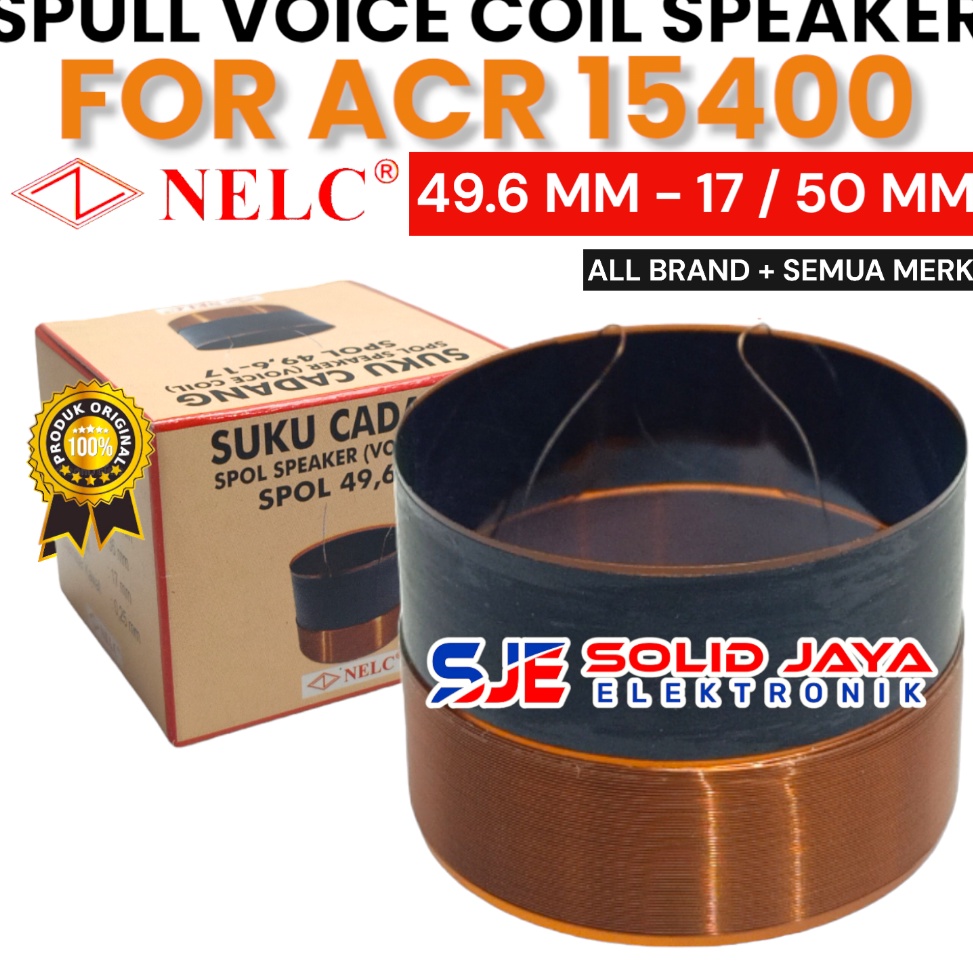 Stok Terbatas SPUL SPEAKER ACR 154 496 MM 17  5 MM SEPUL 496 MM 496MM 496MM 5MM VOICE COIL SPOL SPOL