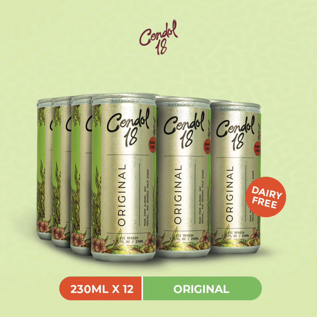 

(BUNDLING 12 Pcs) Cendol 18 Kaleng 250 ml - Varian Original