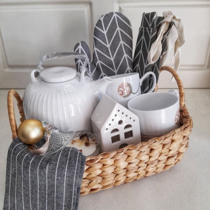 

twigs.id Nordic Home Living Set Basket Gift Hampers | Birthday | Wedding | Housewarming