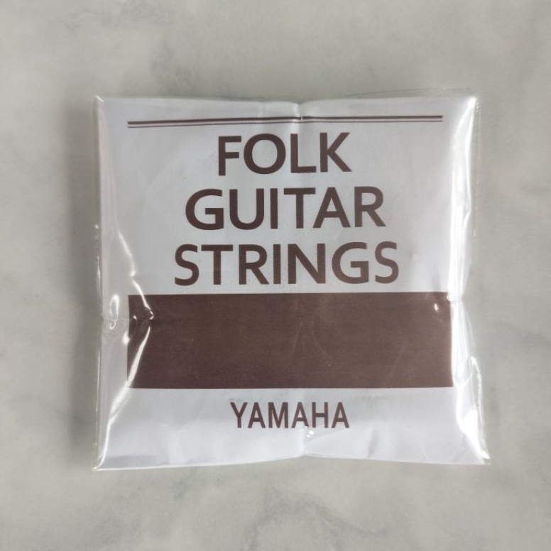 Stok Terbatas SENAR GITAR YAMAHA AKUSTIK ORI COKLAT SATU SET