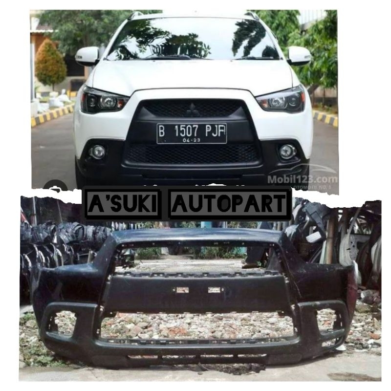 bumper bemper depan outlander 2011