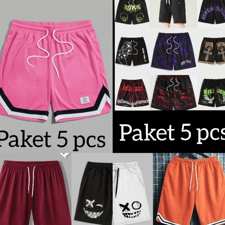 Langsung dibeli CELANA PENDEK RAYON PRIA WANITA UNTUK SANTAI DAN DI PANTAI MUAT UKURAN JUMBO XXXL DA