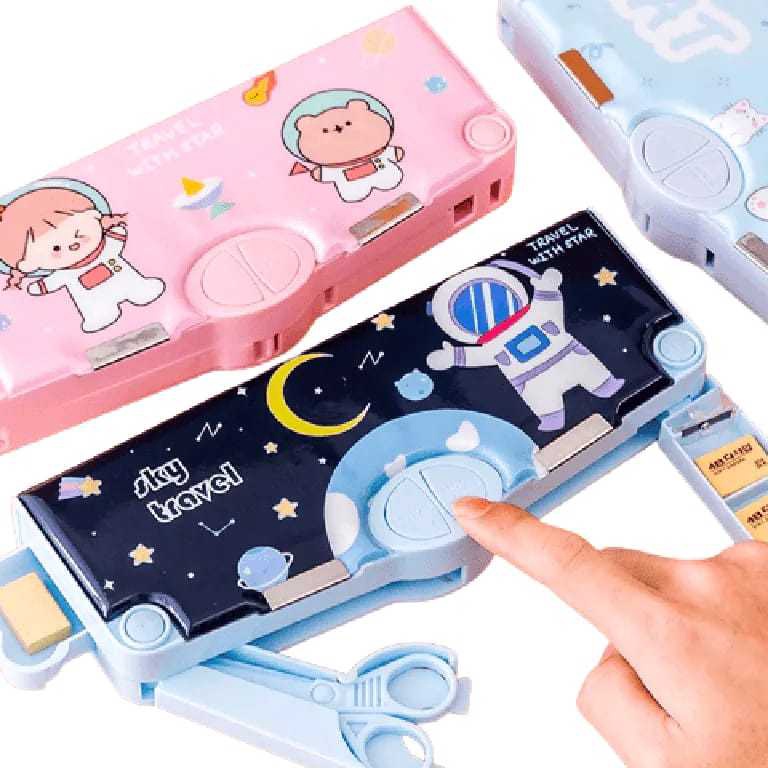 

UBM662 HM28 Kotak Pensil Mekanik Serbaguna Tempat Kotak Pensil Multifungsi