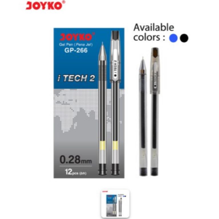 

FGX537 ORIGINAL Pulpen Joyko Gp 266 Itech 2 28mm 1pak12pcs