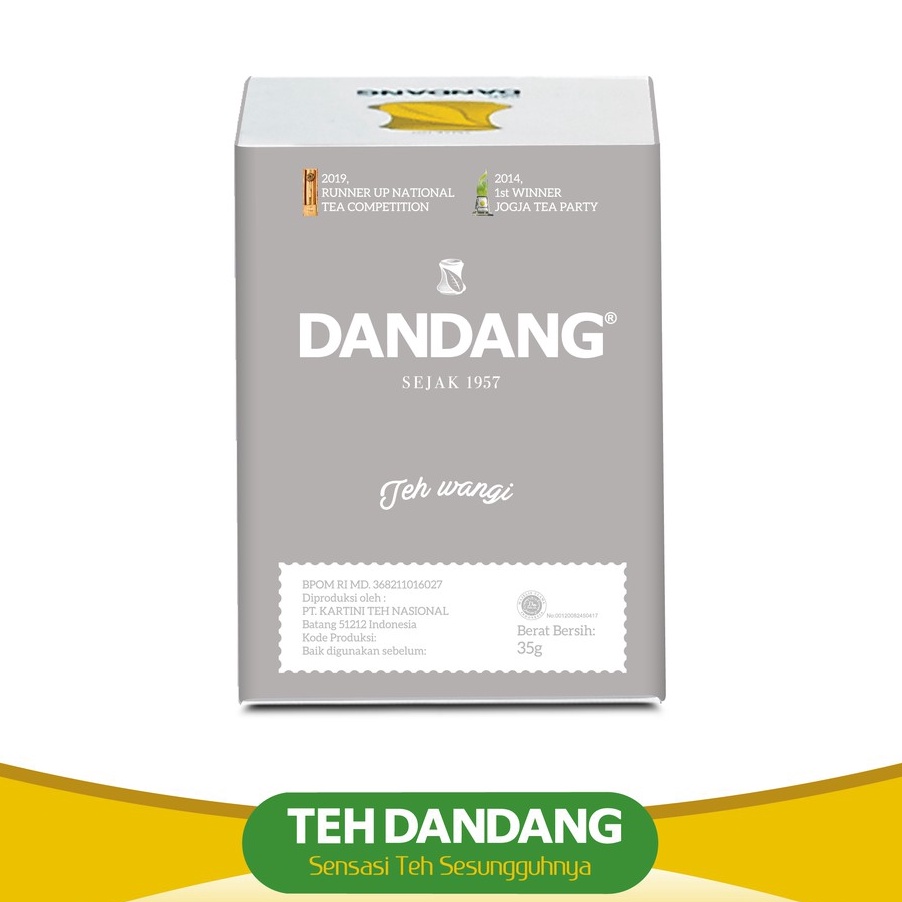 

XG34448 Teh Dandang Putih 35gr Teh Tubruk 1 Slop isi 1 Box 35gr