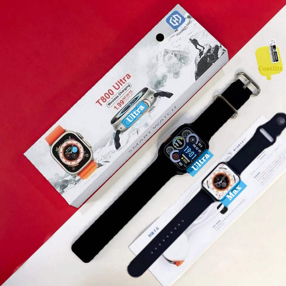 LANGSUNG ATC BISA COD ORI IWO Smart Watch T8 Ultra SERI 8 Pro Max 199 Inci Layar Sentuh 49MM Layar P