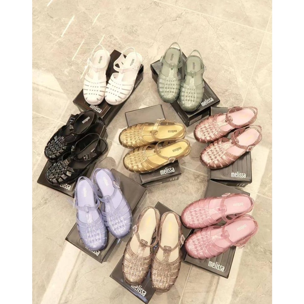 New Stock MELISSA POSSESSION GLITTER  MELISSA OBSESSED 11 LIKE ORI MINIMEL JELLY SHOES