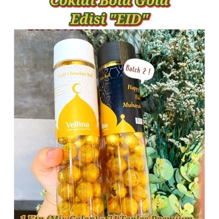 

Dijamin Ori VellinaCoklatGoldTabungHampers