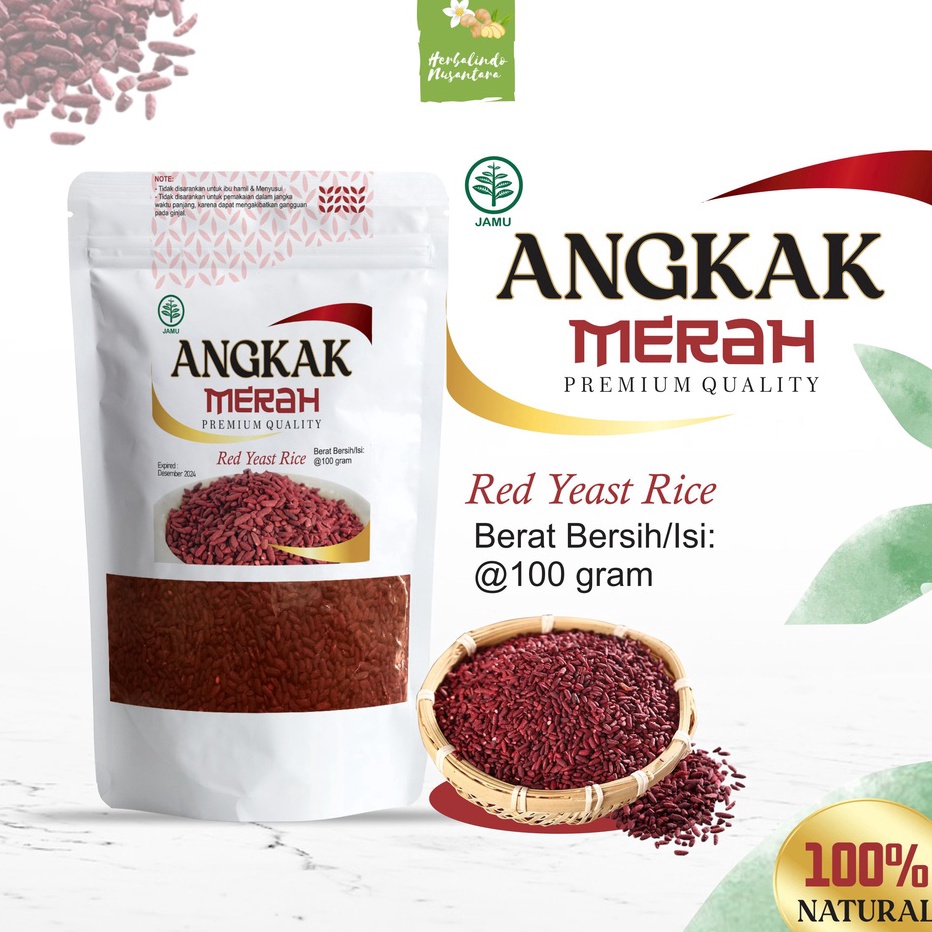 

ORIGINAL Angkak Angkak Merah Angkak Beras Merah Asli 1 Gram PREMIUM