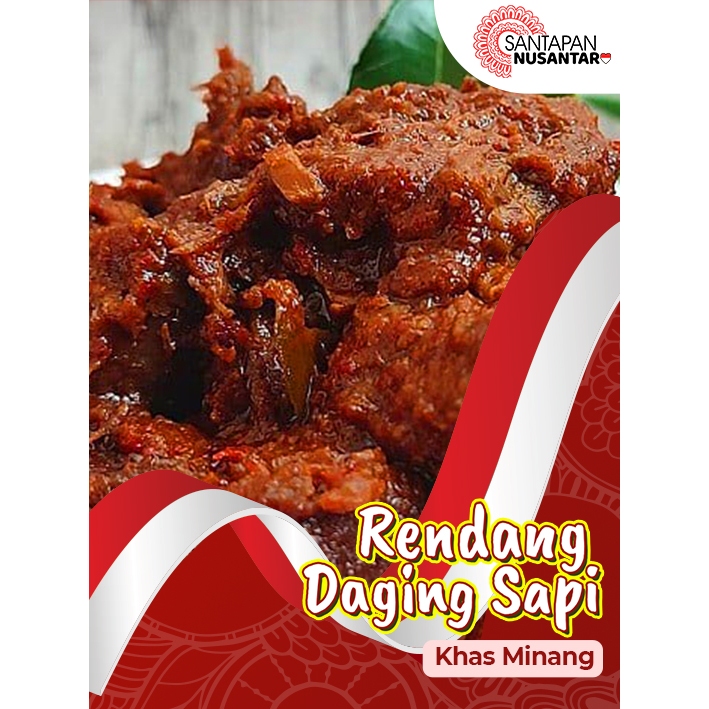 

Rendang Minang Daging Sapi | Pedas | 250 gr