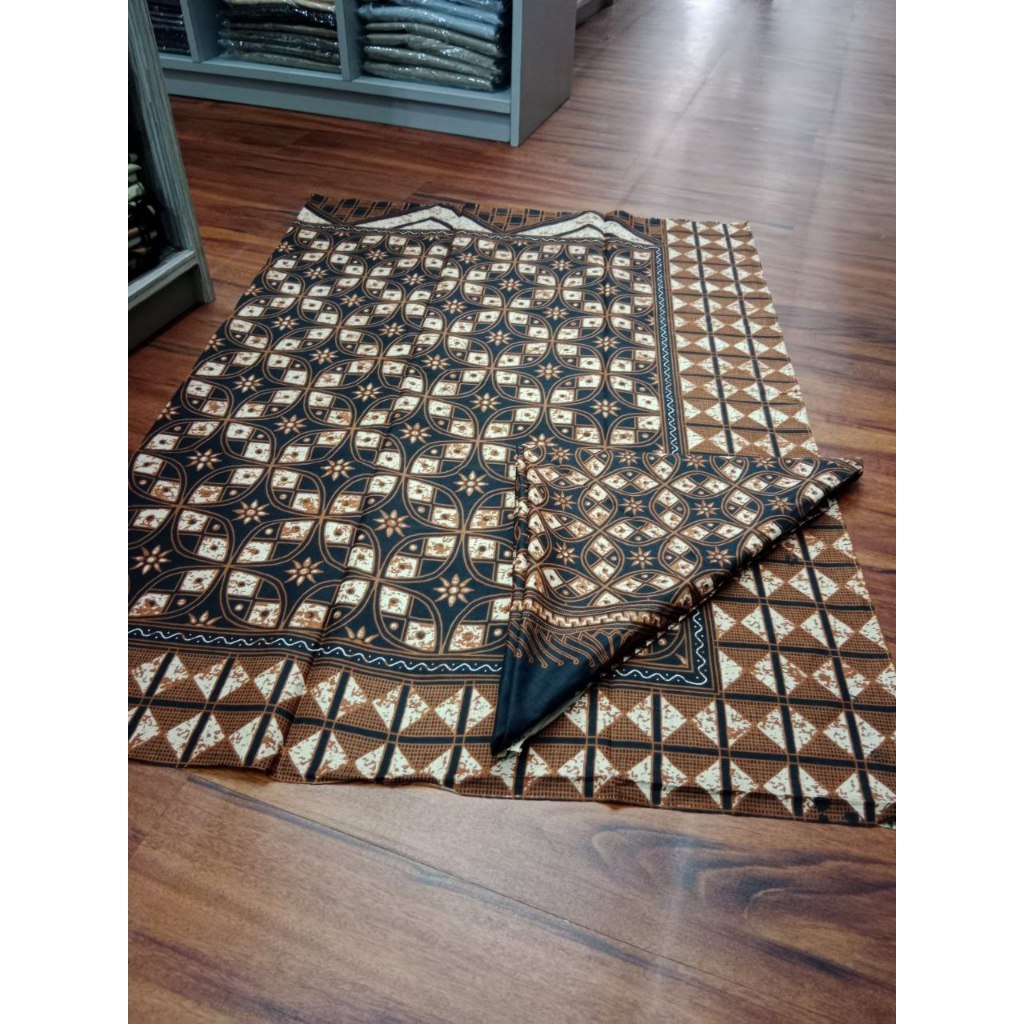 [ALIZ] Setelan Kain Saput Lembaran dan Udeng Lembaran Batik Kamen Bali Pria Laki Kantor Upacara Seko