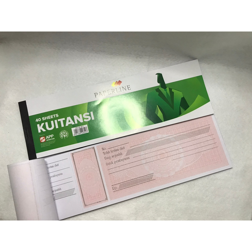 

Buku Kwitansi Tanggung PAPERLINE/Buku Kuitansi PPL/Kwitansi Sedang