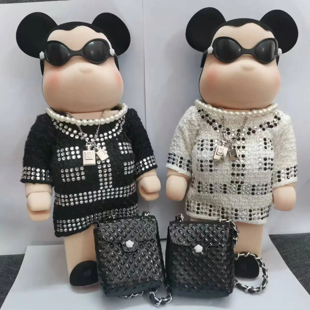 Pajangan Patung Bearbrick Coco C / Bearbrick Figure 400% A157