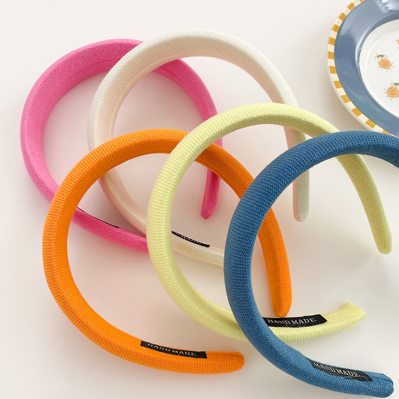 KOREA BANDO POLOS MODEL LEBAR ALA KOREAN HEADBAND BANDO WARNA NETRAL  BANDO WANITA DEWASA FASHION PE