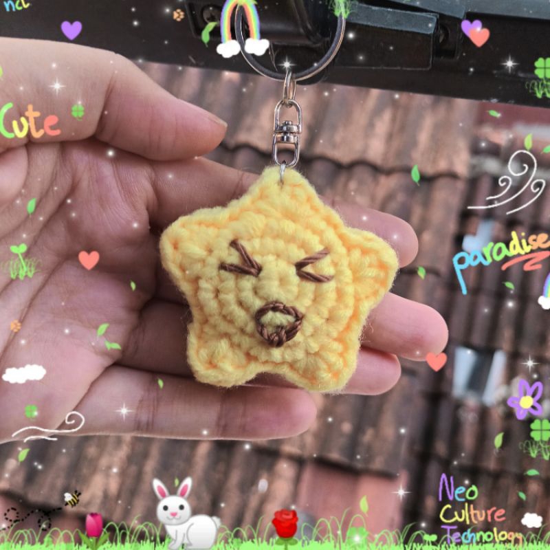 Star Crochet | NCT 127 STARFISH KEYCHAIN | NCT 127 DOLL CROCHET