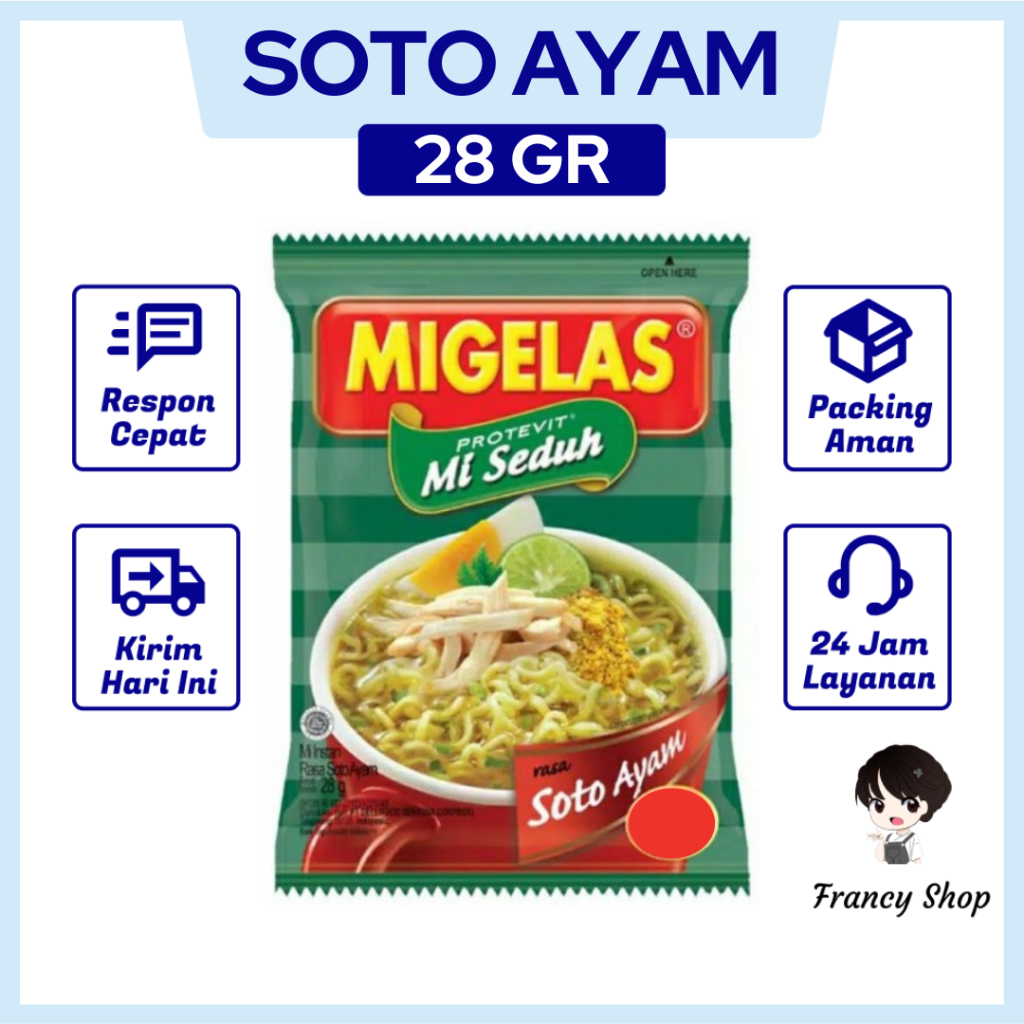 

Mi Gelas Soto Mie Seduh Instant 28 gr