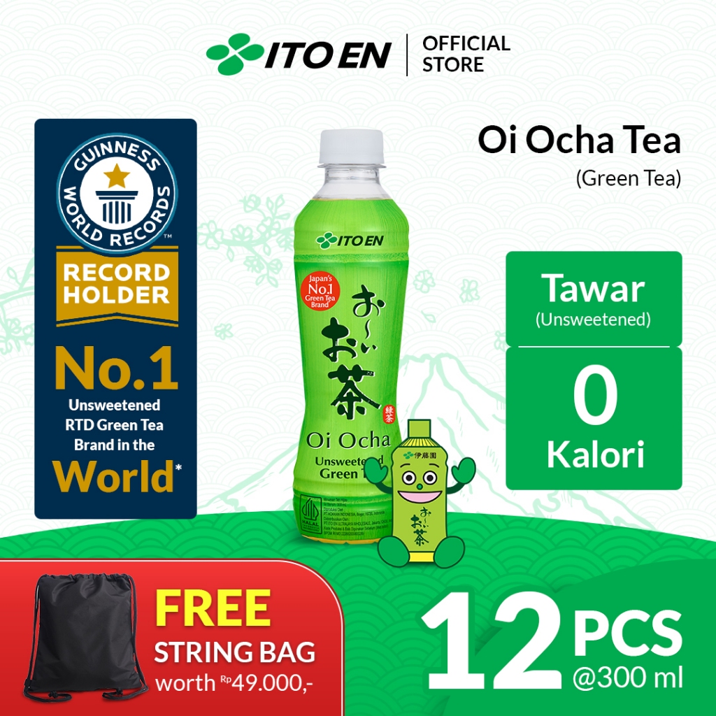 

Ocha 300 ml 12 pcs Free String Bag