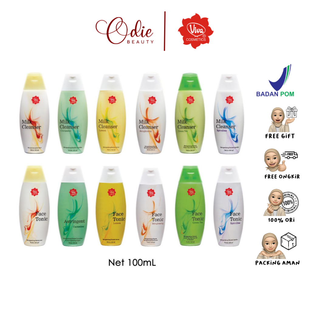 VIVA MILK CLEANSER VIVA FACETONIK 100ML VIVA KOSMETIK