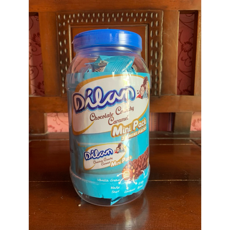 Dilan kemasan Toples Dilan Coklat