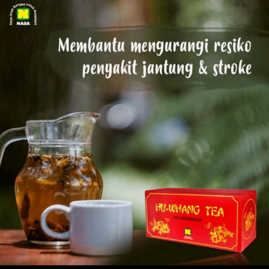 

HU WHANG TEA NASA - 20SACHET - HWT - MENJAGA STAMINA TUBUH