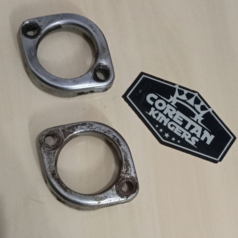 KLEM KANCINGAN LEHER KNALPOT KE BLOK ORIGINAL COPOTAN RX KING RXS RXK