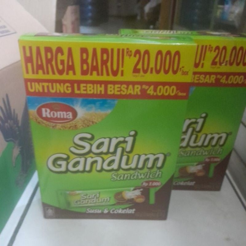 

sari gandum sandwich (12 bungkus@36g)