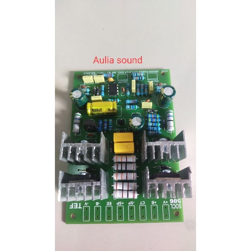 driver power amplifier socl 506 tef+input balance