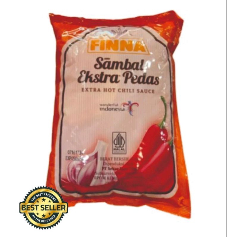 

Sambal Extra Pedas Finna 1 Kg