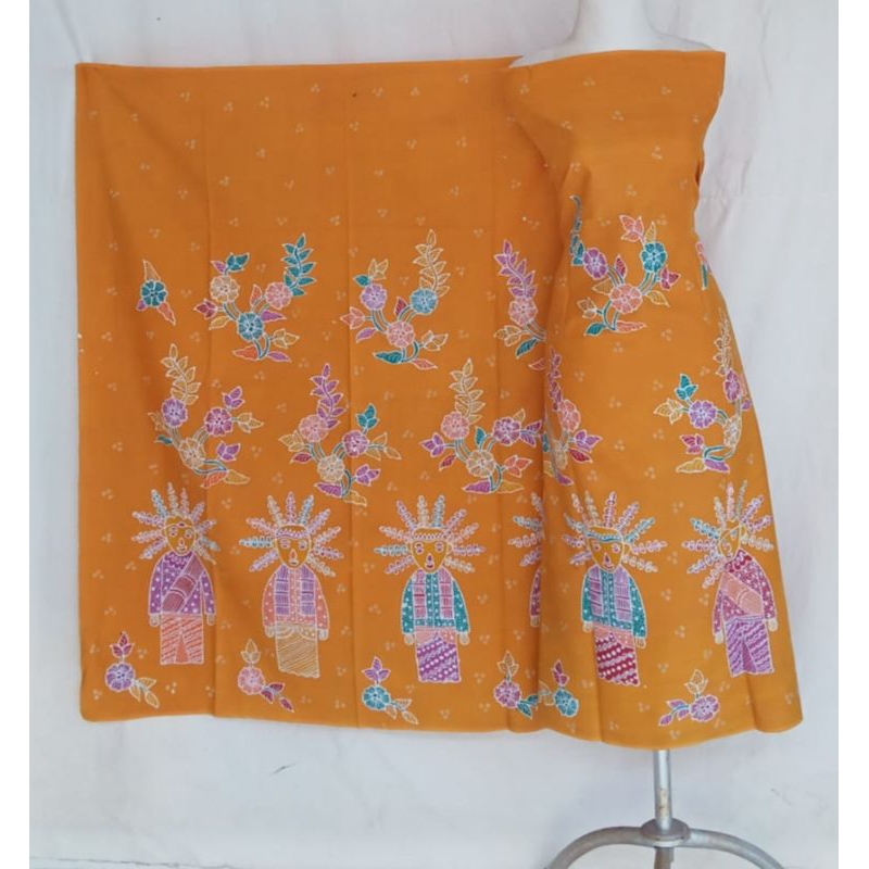 KAIN BATIK MOTIF ONDEL- ONDEL | BATIK TULIS