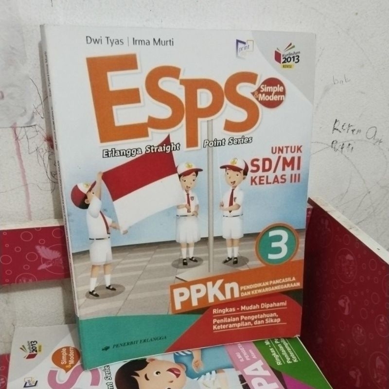 buku esps PPKn SD kelas 3 penerbit Erlangga