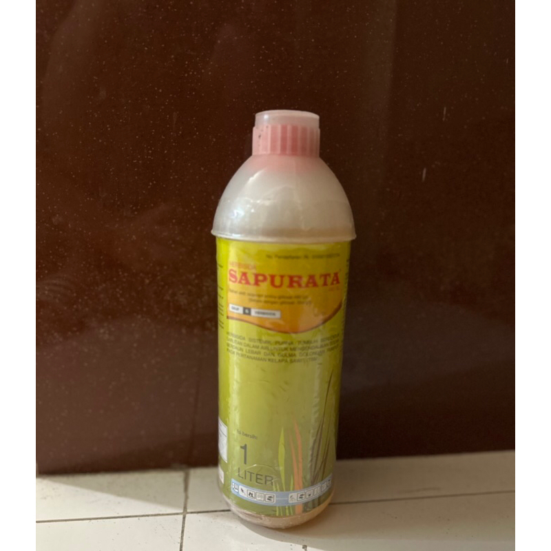 Herbisida Sapurata 480SL Racun Rumput Glifosat Sistemik kemasan 1 Liter