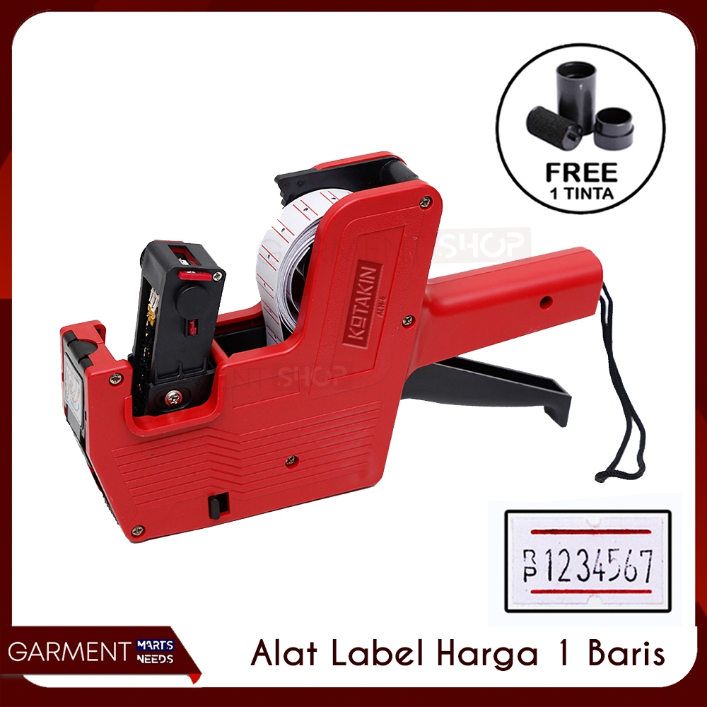 

Alat Label Harga 1 Baris Mesin Tembak Stiker Harga Expired Date Price Labeller 8 digit MX 5500