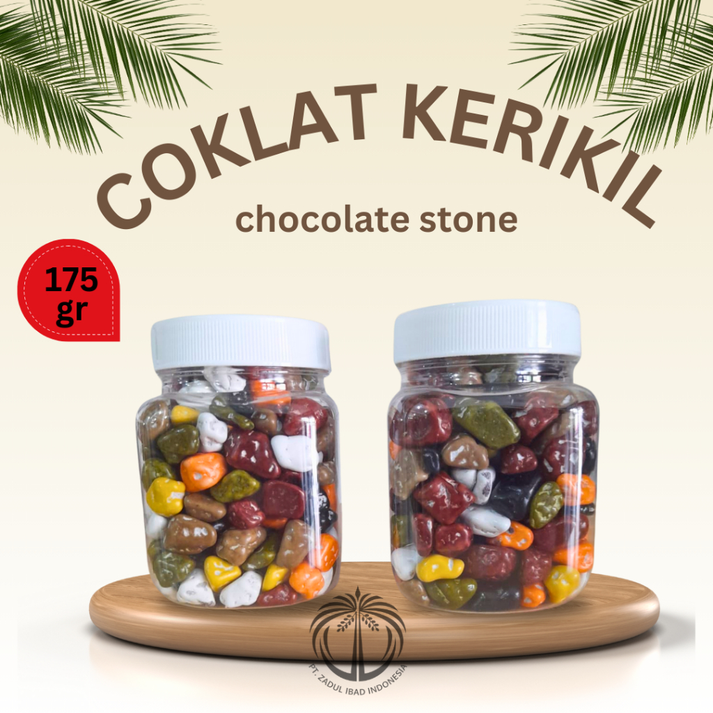 

COKELAT KERIKIL 175GR & 250GR / COKLAT BATU ARAB / CEMILAN OLEH OLEH HAJI