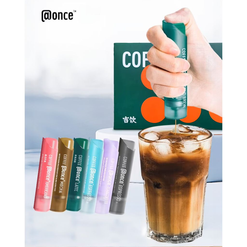 

Nitrogen Coffee @oncecoffee / Coffee Liquid Instant