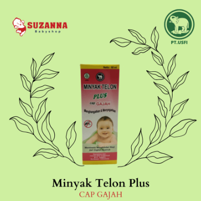 USFI Minyak Telon Plus CAP GAJAH 60ml