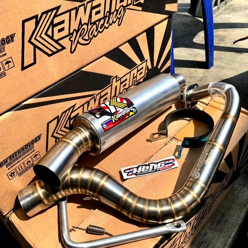 KNALPOT KAWAHARA DRAG MIO BEAT VARIO ORIGINAL KAWAHARA RACING