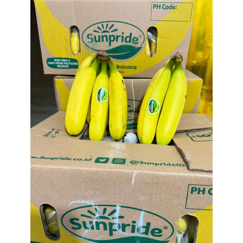 

Pisang Cavendish Sunpride 1Kg - Gudangbuahnusantara