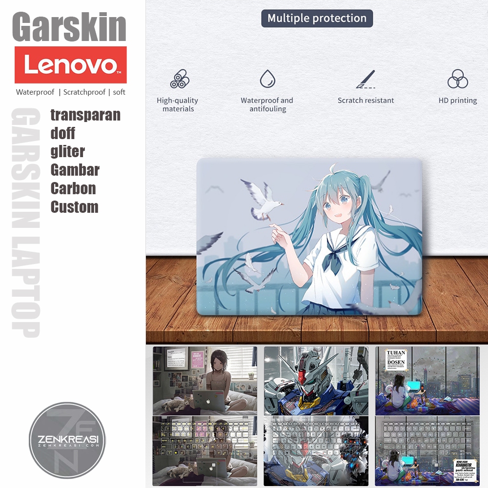 Garskin Laptop Lenovo | Garskin Laptop FullBody | Skin Laptop Protector | Garskin Transparan | Garsk