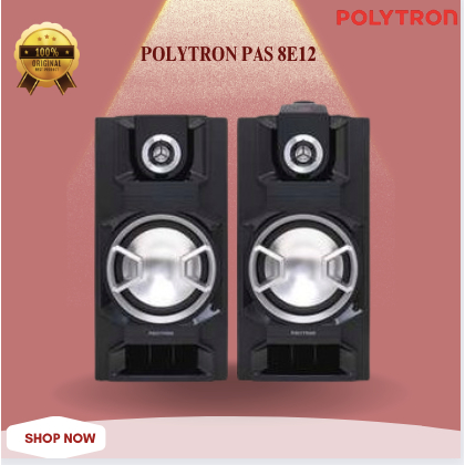 Polytron Speaker PAS8E12 Speaker Aktif PAS 8E12/PAS 8E12/PAS 8E 12/PAS-8E12/Polytron Speaker Murah Ori