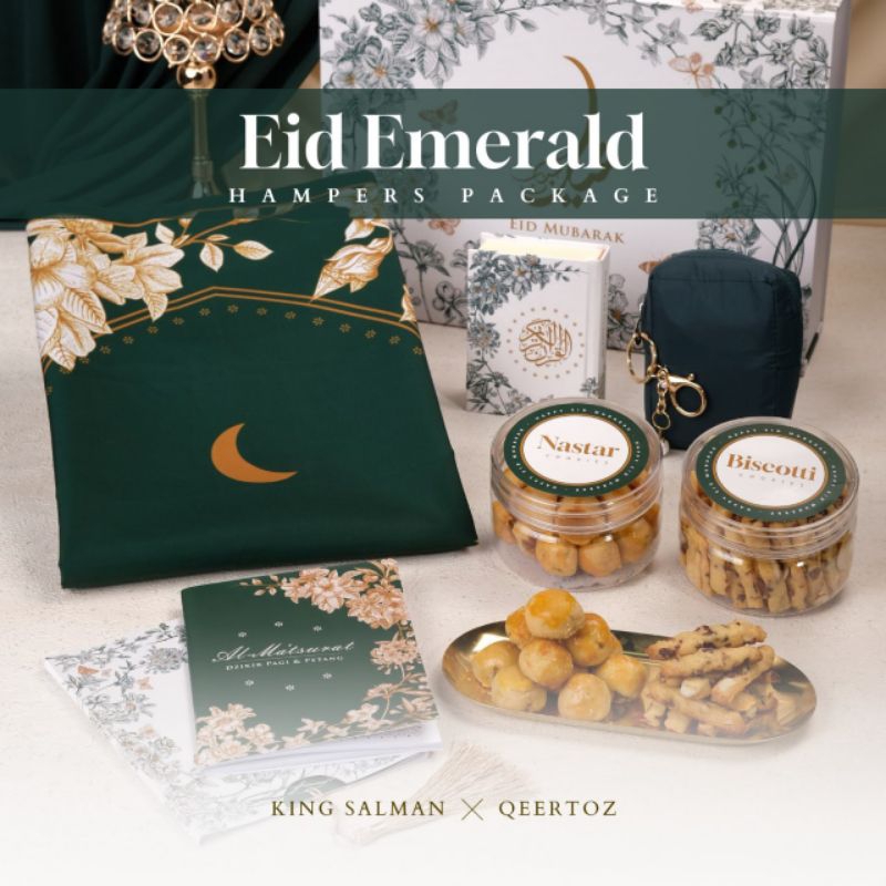 

Eid Emerald HAMPERS Premium Lebaran/ Bingkisan/ Souvenir/ Hadiah Mewah/ Parcel