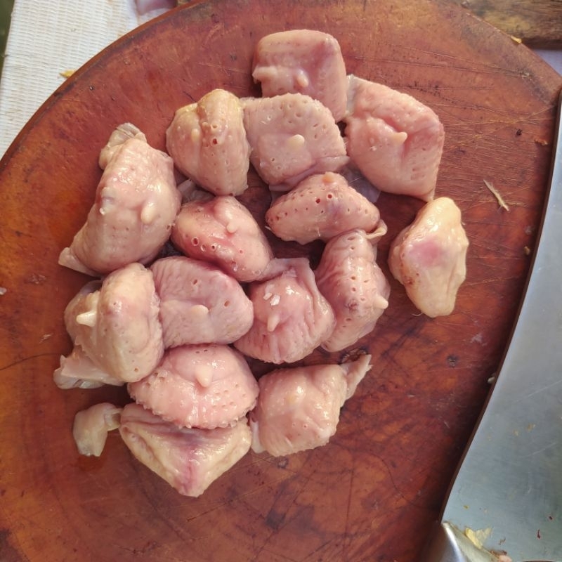 brutu/pantat ayam/tunggir 250 gram
