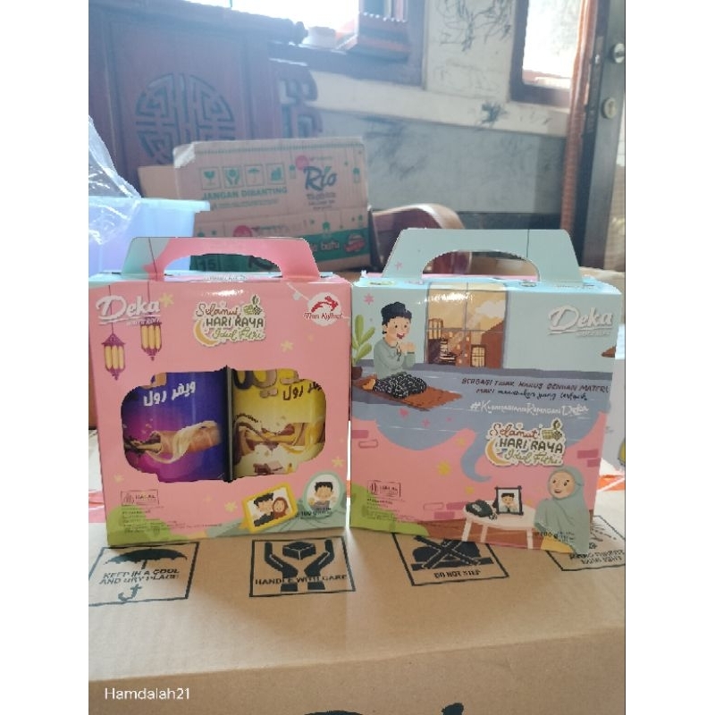[TERMURAH] Deka WaferRoll astor isi 2 paket lebaran| aneka hampers lebaran| paket kue lebaran