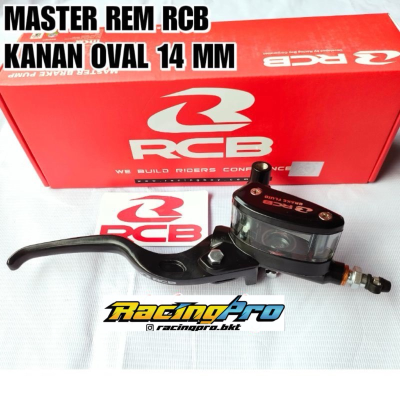 MASTER REM RCB KANAN KIRI HANDLE KOPLING RCB OVAL DAN KOTAK - MASTER REM RCB KIRI KANAN BEAT VARIO S