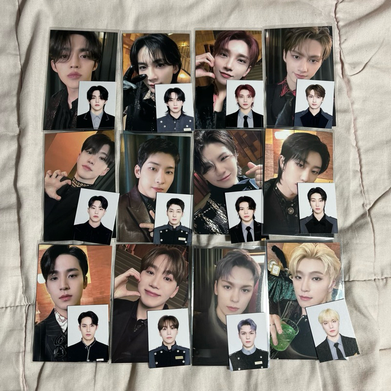 pc membership kit hotel seventeen / scoups jeonghan joshua jun hoshi wonwoo woozi the8 mingyu seungk