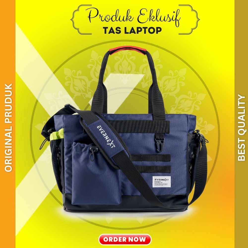 Tas Laptop Pria Wanita Tas Laptop 14-15 Inch banyak ruang Tas Jinjing Tote Bag Pria Wanita Tas Selem